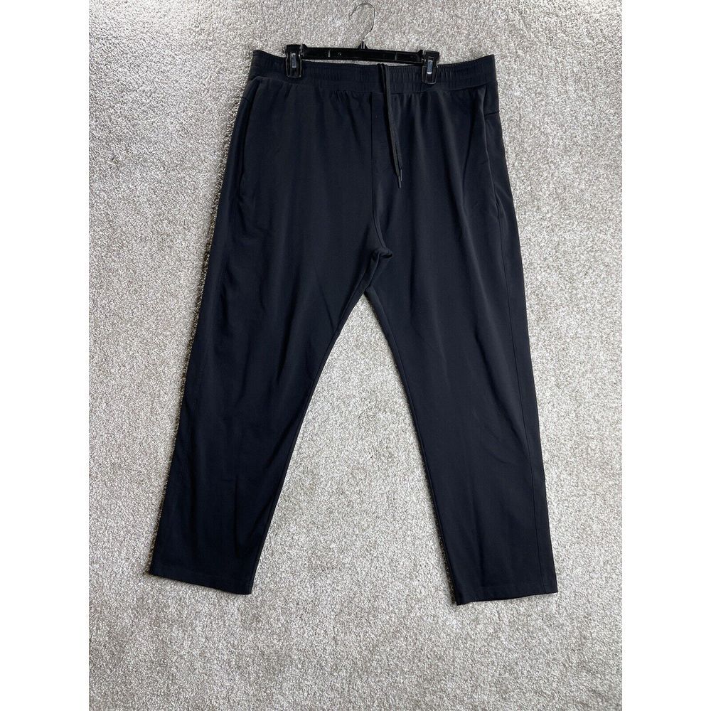Public Rec Mens Black Pull On athleisure Jogger Like‎ Pants 38X30